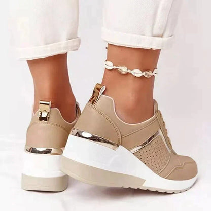 Kvinnors Sneakers Stödjande Andningsbart Syntetmaterial 5