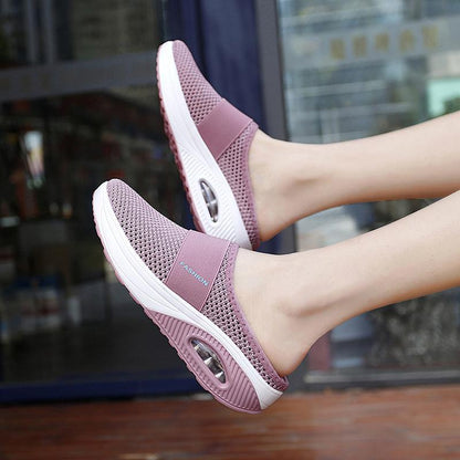 Dam Skor Ortopediska Slip-On med Luftkuddar-2