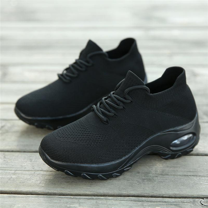 Kvinnors Sneakers Enkel Design Högkvalitativt Material-2