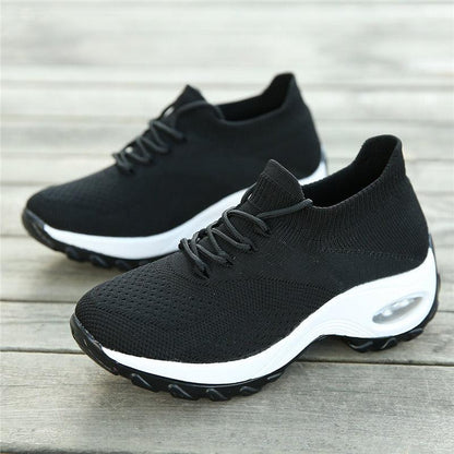 Kvinnors Sneakers Enkel Design Högkvalitativt Material-5
