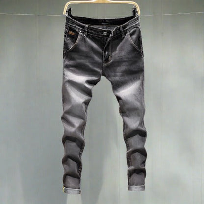 Herr Jeans Stretch Satin-Glow Finish Klassisk Femficksdesign-6