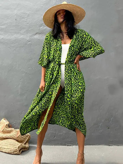 Variant image for Kvinnors Strandpareo Boho Stil Lätt Batik-9