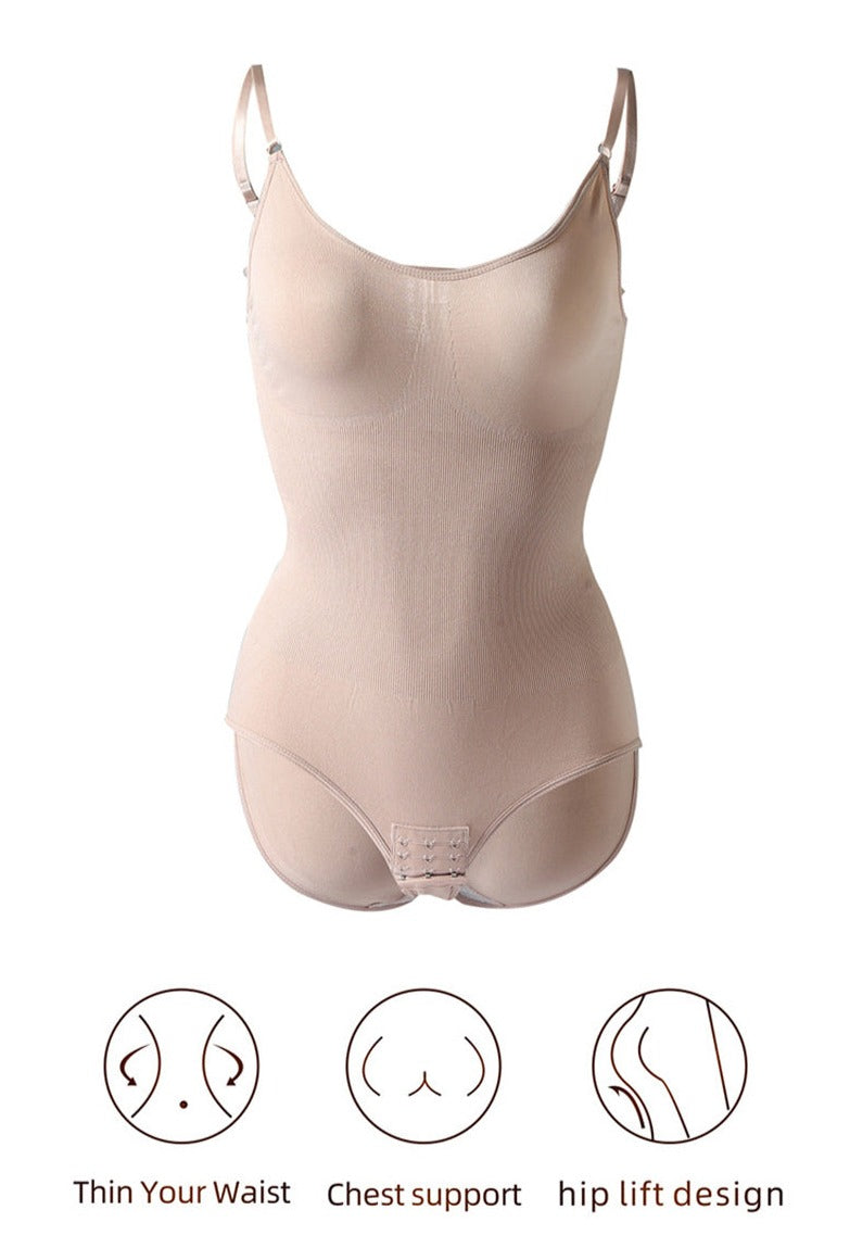 Dam Bodysuit Djup Halsringning Andningsbart Material 3