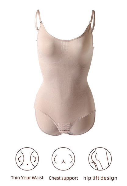 Dam Bodysuit Djup Halsringning Andningsbart Material 3