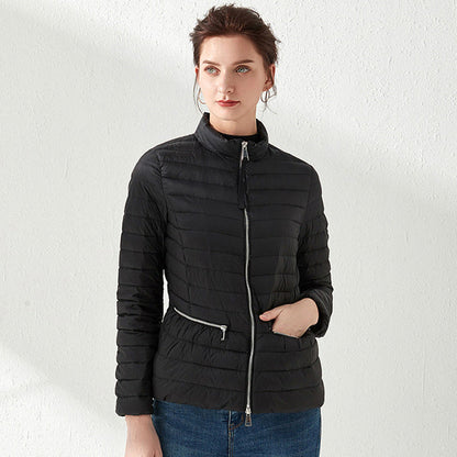 Variant image for Dam Parkas Slim Fit Vattentålig Jacka För Vår och Vinter-7