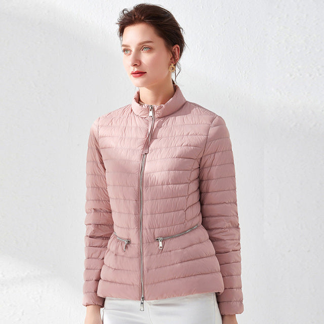 Variant image for Dam Parkas Slim Fit Vattentålig Jacka För Vår och Vinter-3