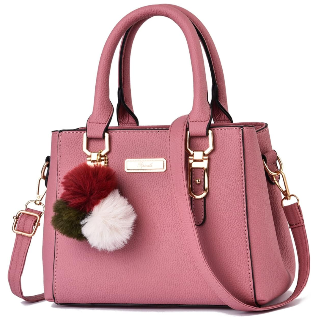 Damväska Crossbody Elegant PU-Läder med Justerbar Axelrem-4