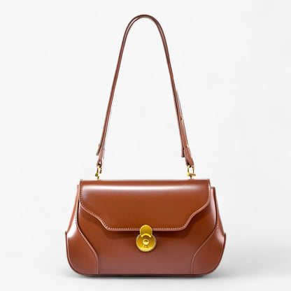 Variant image for Dam Axelväska Sadelstil Äkta Läder-3