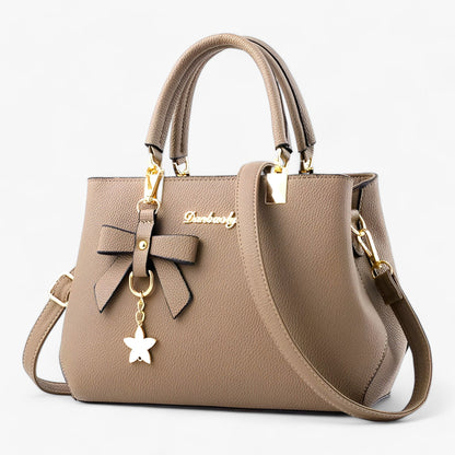 Dam Axelväska Blommönster Multifunktionell Syntetiskt Material-1