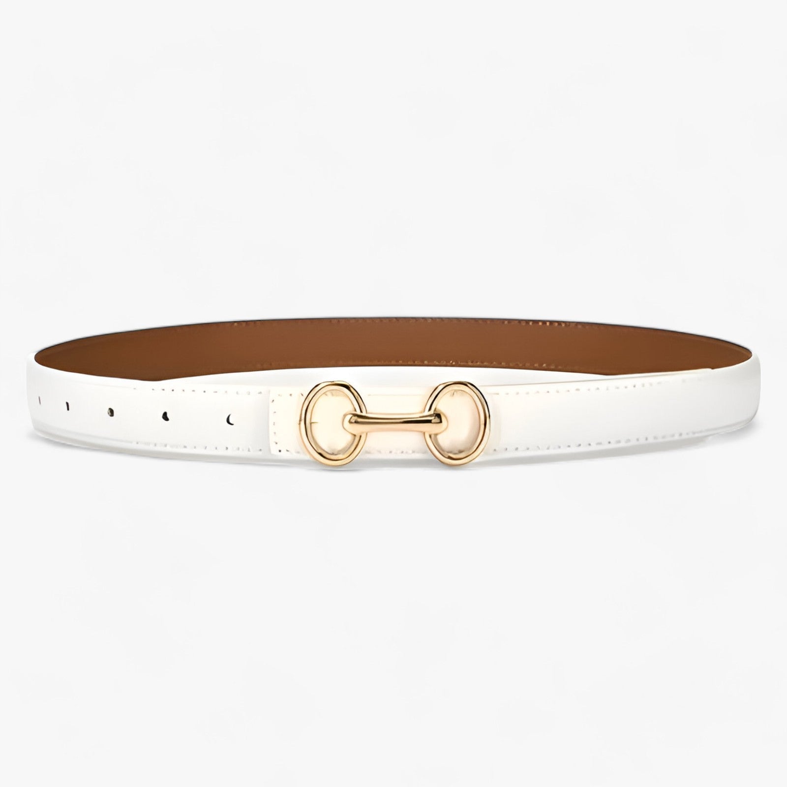 Kvinnors Läderbälte Elegant Design Zinklegation 7