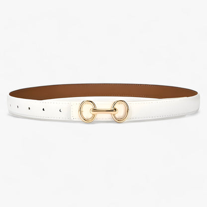 Kvinnors Läderbälte Elegant Design Zinklegation 7