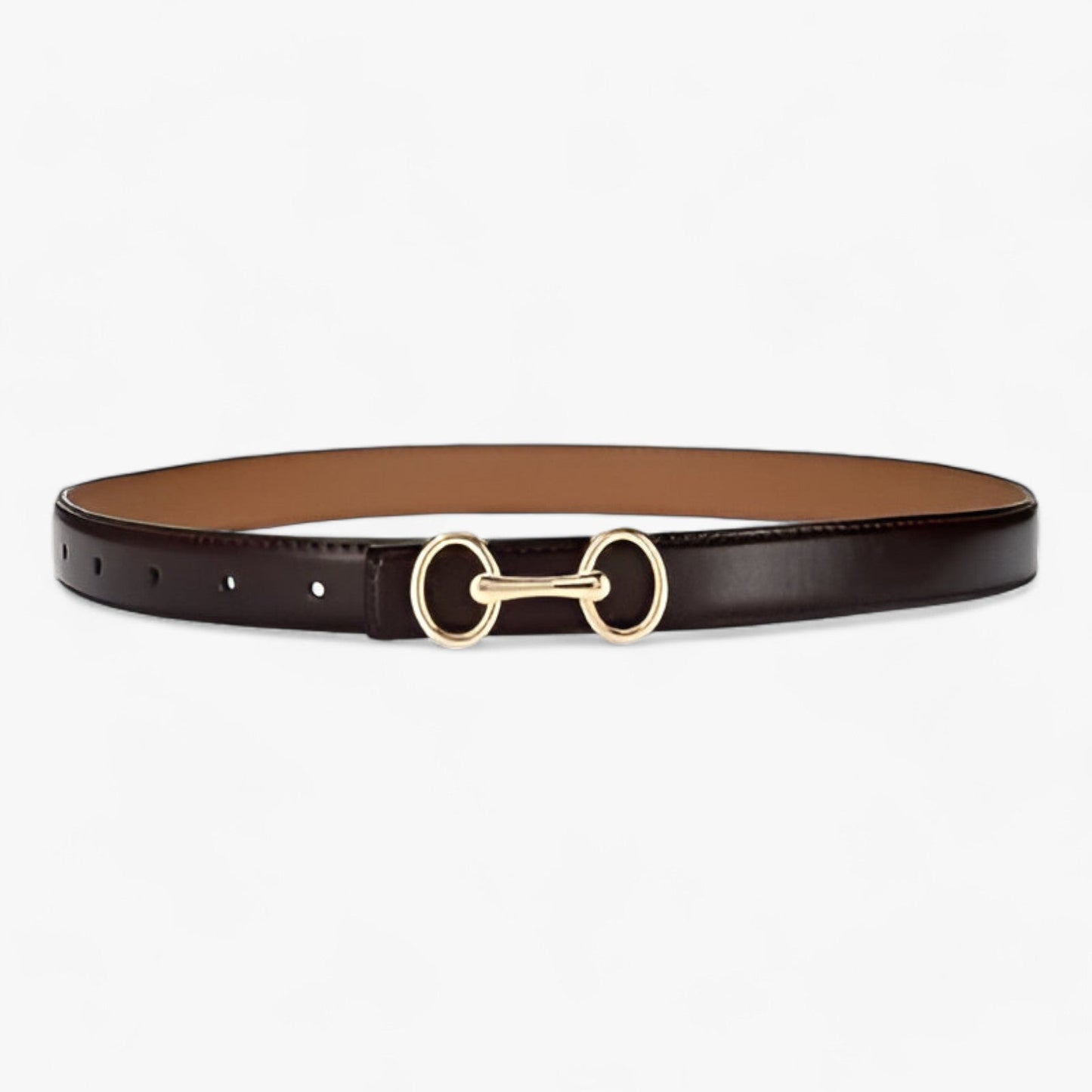 Kvinnors Läderbälte Elegant Design Zinklegation 3