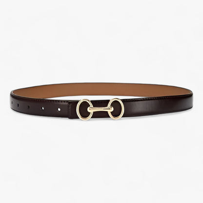 Kvinnors Läderbälte Elegant Design Zinklegation 3