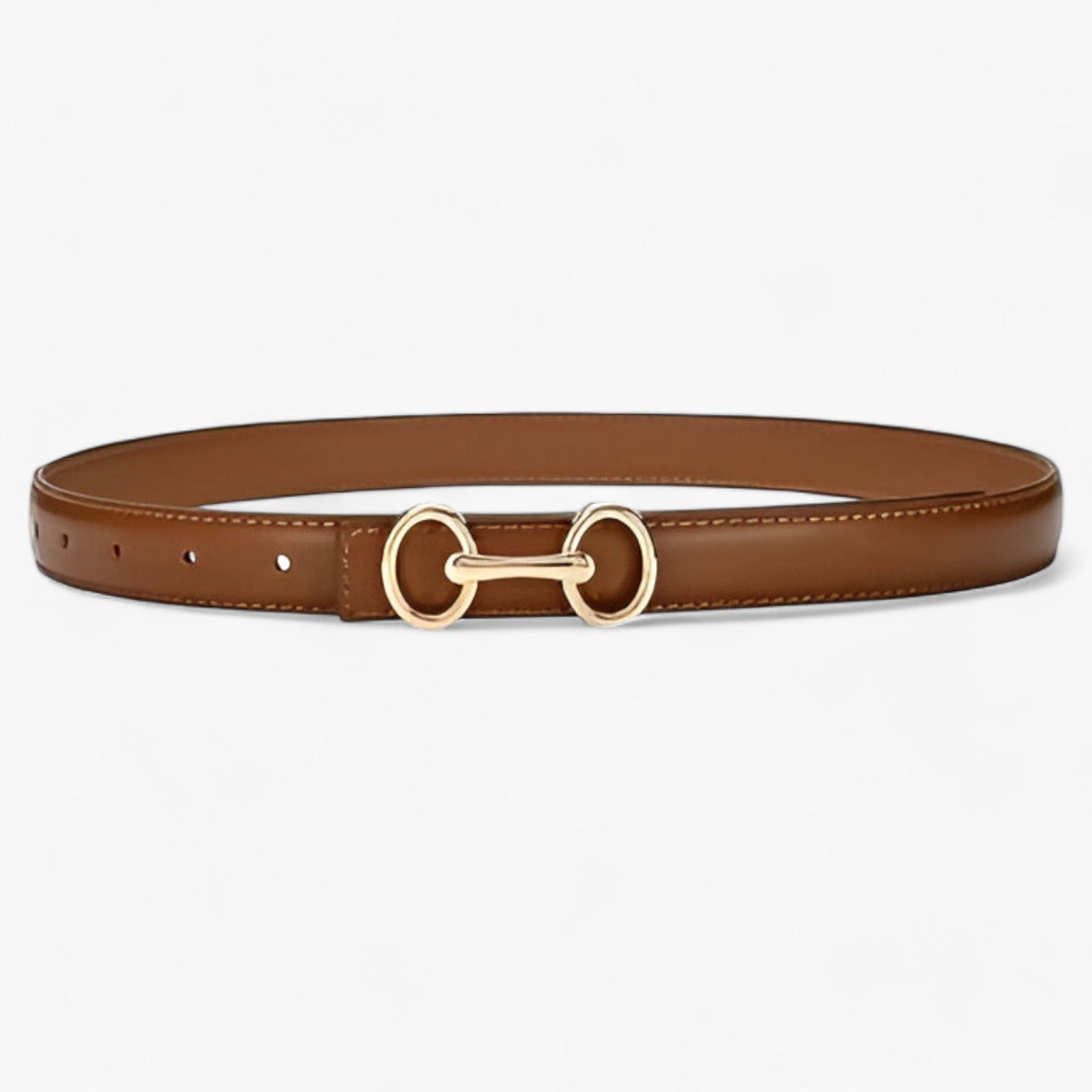 Kvinnors Läderbälte Elegant Design Zinklegation 6
