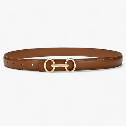 Kvinnors Läderbälte Elegant Design Zinklegation 6