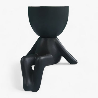 Keramische Blumentopf für Sukkulenten – Nordisches Design, 10 cm Höhe, Robuste und Elegante Dekoration 9