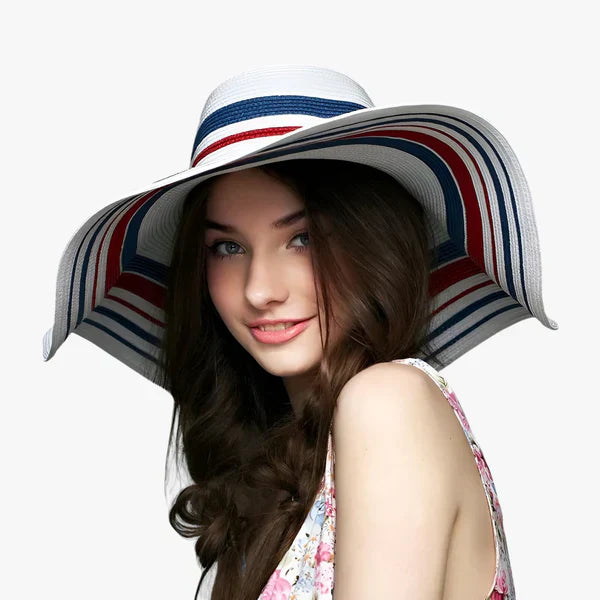Dam Sommerhatt Lätt och Elegant UV-skydd Justerbar 2