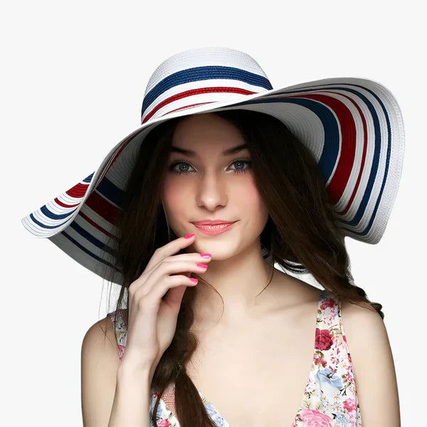 Dam Sommerhatt Lätt och Elegant UV-skydd Justerbar 4