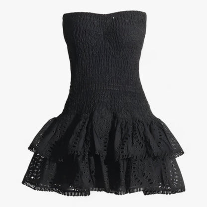 Variant image for Dam Miniklänning Delad Design Bomull Polyester-19