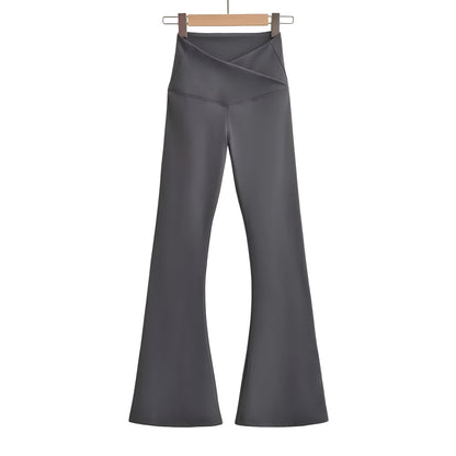 Snygga Byxor Dam Atletiska Design Högkvalitativ Polyester Elastan 2