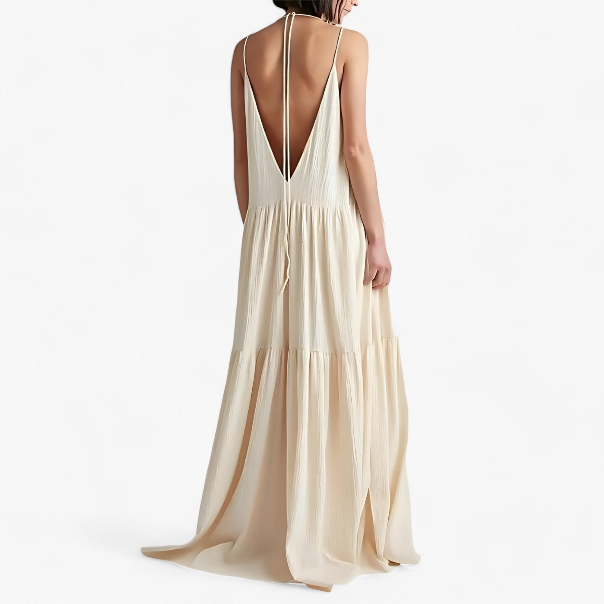 Trendy Damenkleid aus Luftigem Material – Bequemes Sommerkleid für Freizeit und Festlichkeiten in S, M, L, XL 2