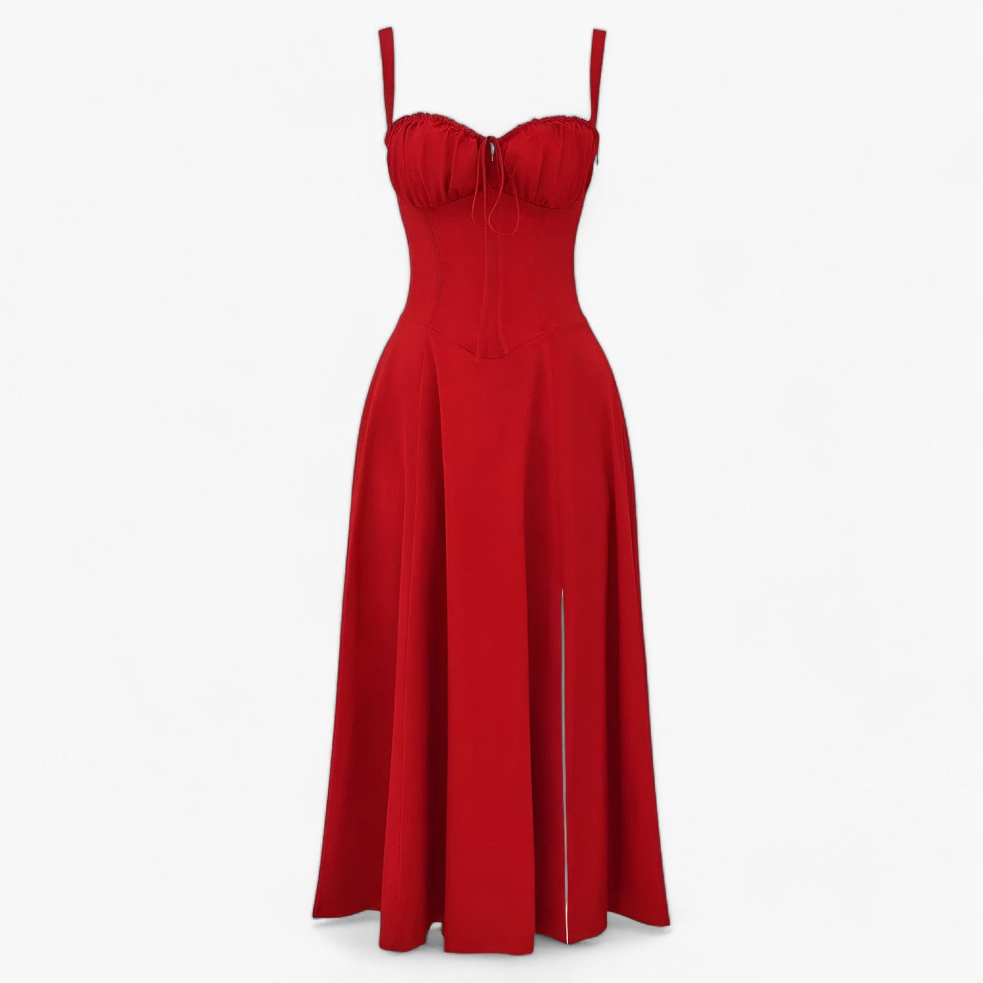 Dam Korsettklänning Med Smickrande Snitt Högkvalitativt Tyg 6