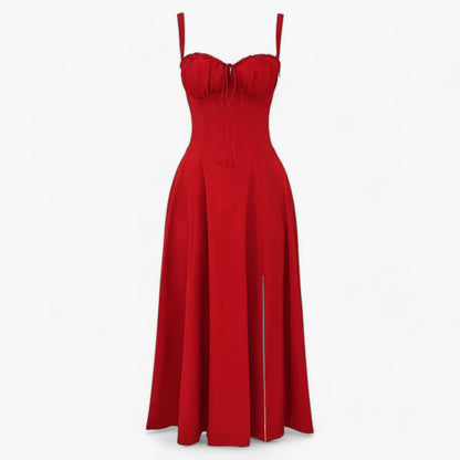 Dam Korsettklänning Med Smickrande Snitt Högkvalitativt Tyg 6