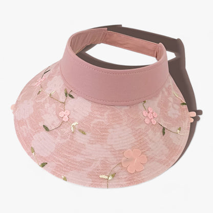 Variant image for Dam Strandhatt Vikbar Halm med Blommor-5