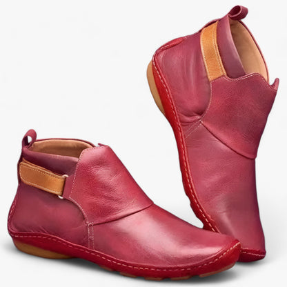 Variant image for Kvinnors Boho Stövlar Slip-On med Broderi Artificiell PU-33