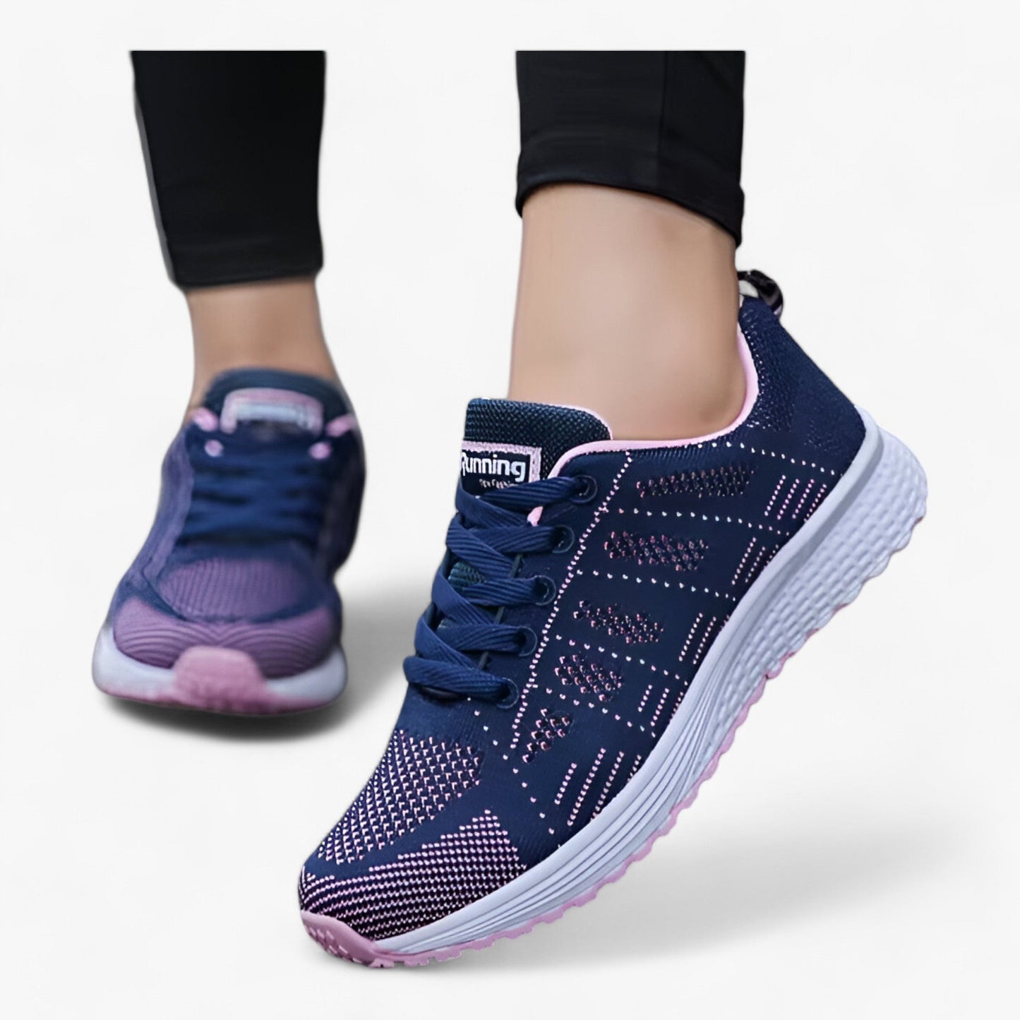 Kvinnors Sneakers Andningsbar Nät Design Lätt Mesh 4
