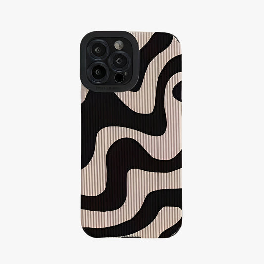 iPhone Skal Zebra Stripe Hårdplast Skyddande Mobilskal-1