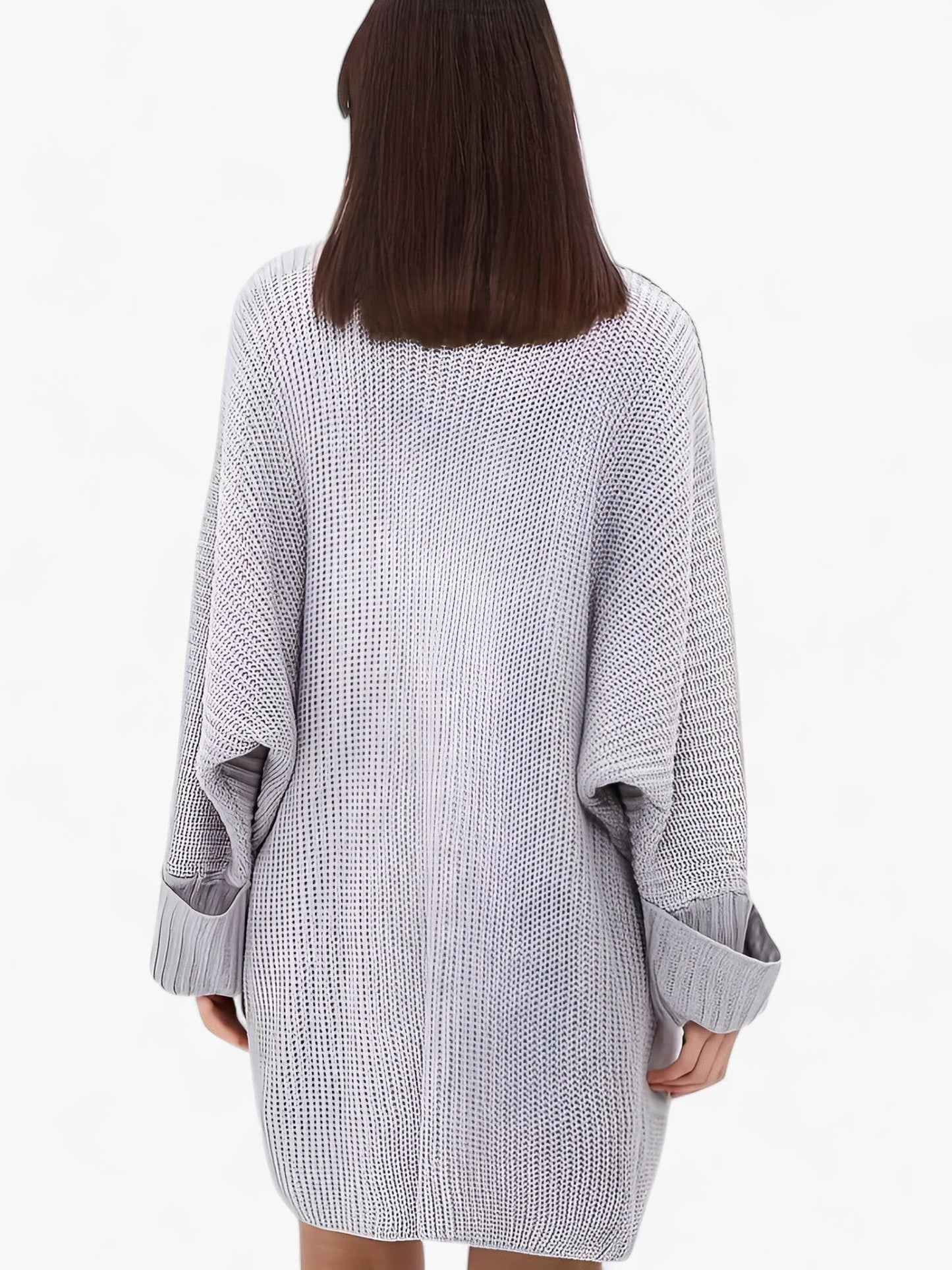 Dam Cardigan Medel Längd Polyester Elegant Stil 2