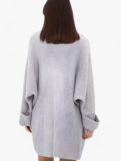 Dam Cardigan Medel Längd Polyester Elegant Stil 2