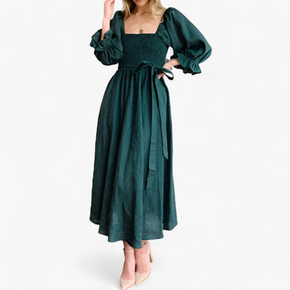 Variant image for Dam Klänning Ruffles Modern Design Polyester-17