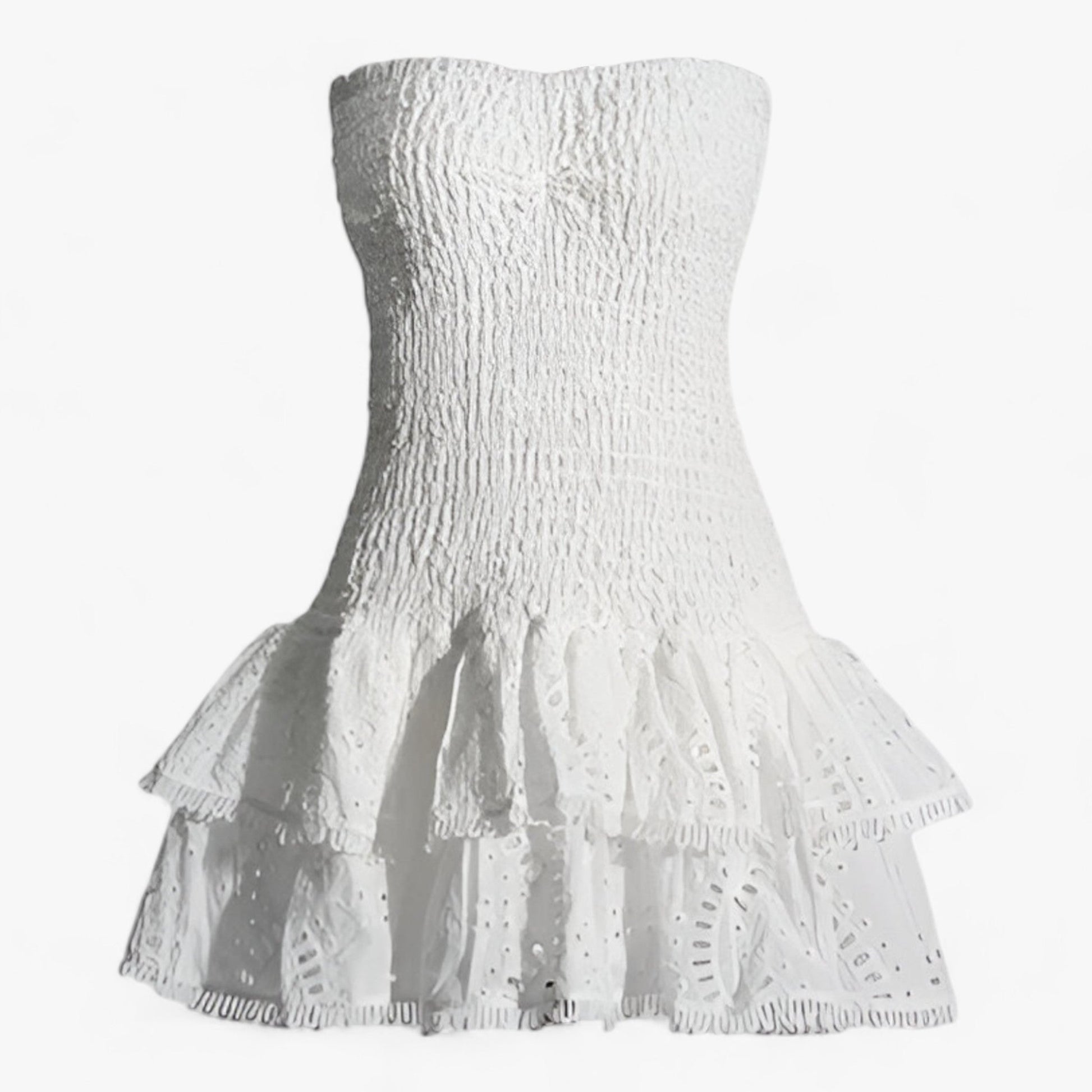 Variant image for Kvinnor Klänning Ärmlös Hög Midja Polyester-7