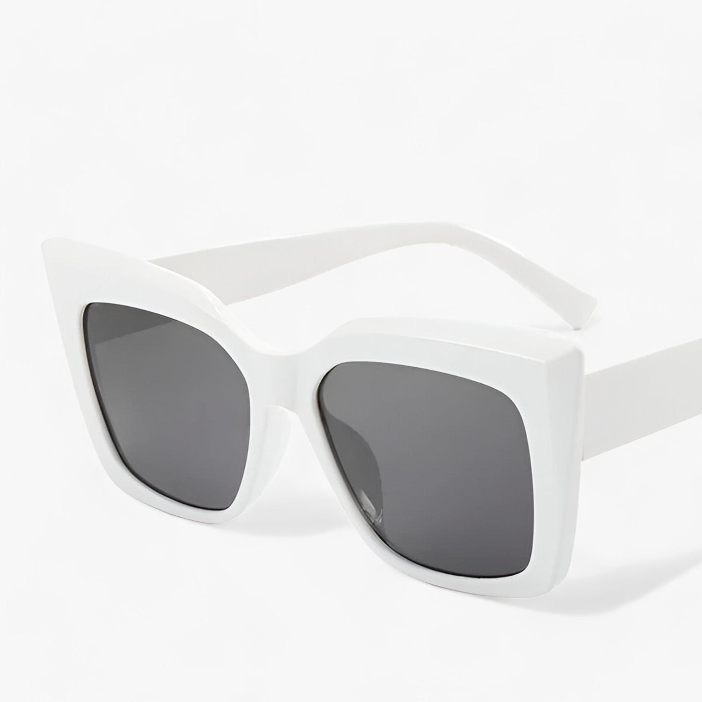 Dam Solglasögon Kattögon Design med Överdimensionerad Ram och 100% UV-skydd – Trendiga och Eleganta Solglasögon 6