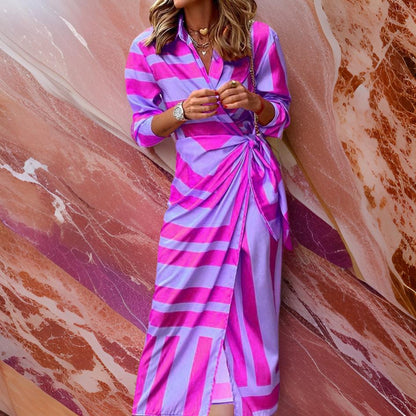 Variant image for Kvinna Klänning Chic Tryckt Polyester-19