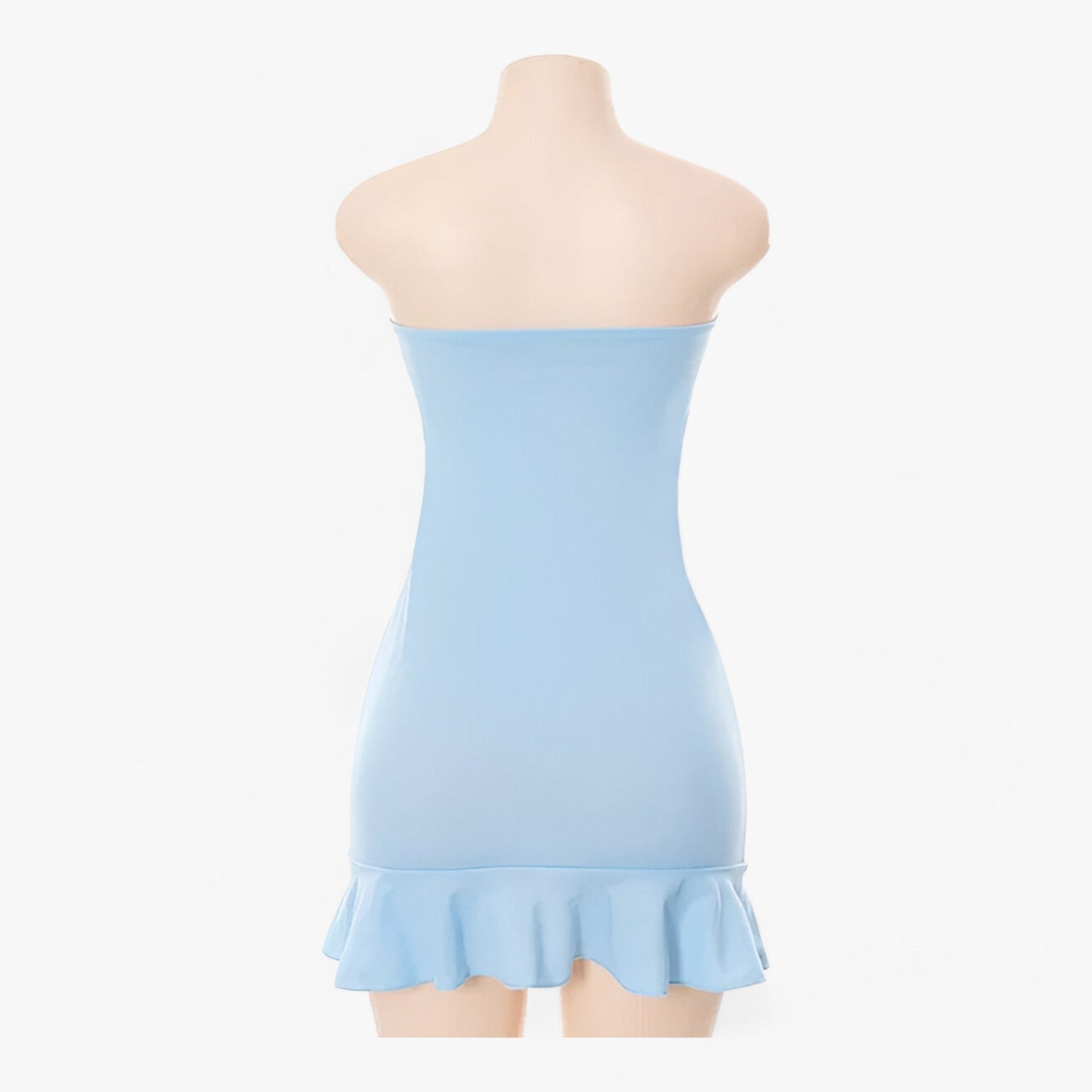 Dam Miniklänning Wrap Hipster Design Mjuk Elastisk Blandning-3