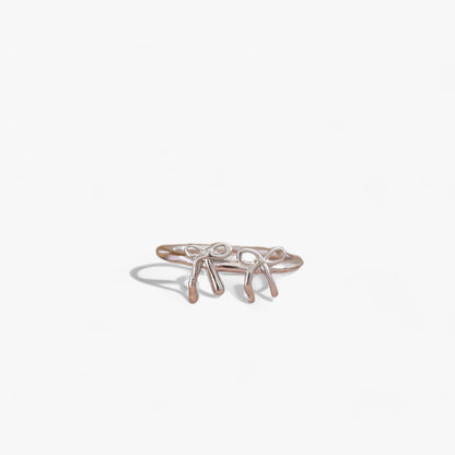 Vattentät Slingring i 18K PVD-belagt Rostfritt Stål – Elegant Silverring för Kvinnor i Flera Storlekar 3