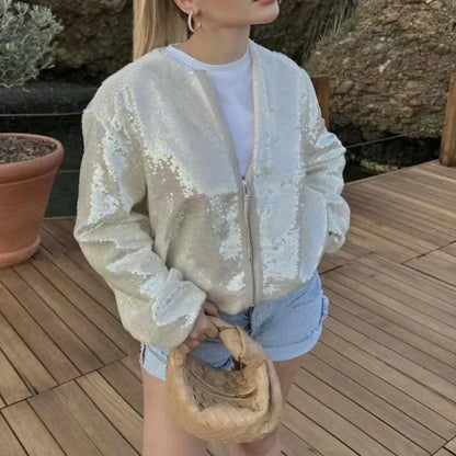 Dam Kappa Glänsande Polyester Trendig Mångsidig Design 2