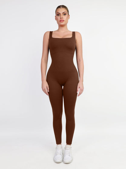 Variant image for Dam Jumpsuit Lårhögt Kroppsnära Polyester Elegant-7