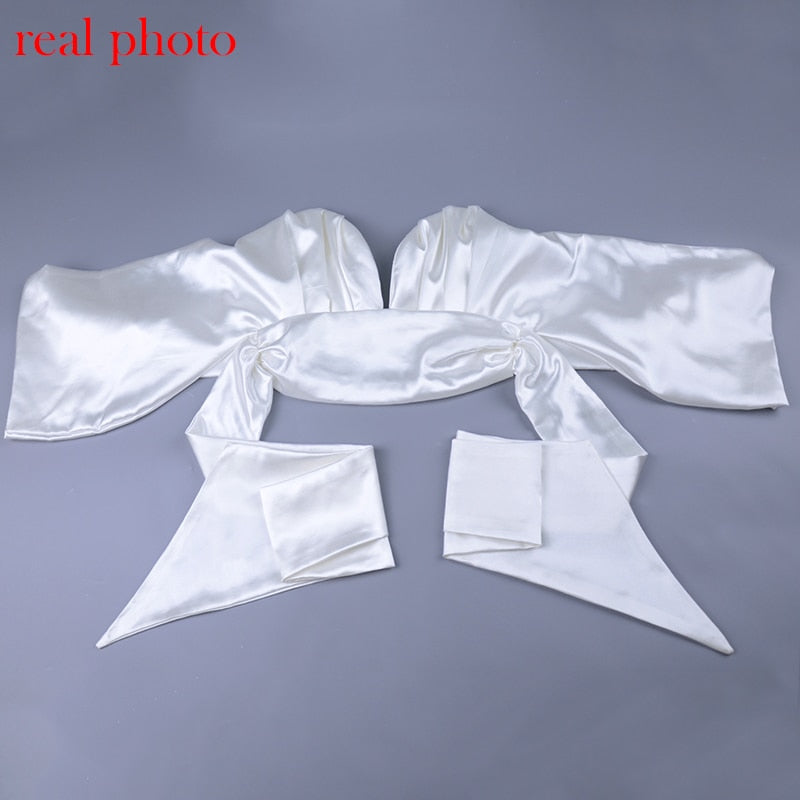 Dam Off-Shoulder Crop Top Satin-6