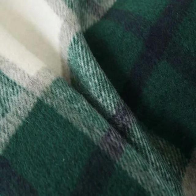 Herr Skjortajacka Farom-mönster Bomull Polyester-4