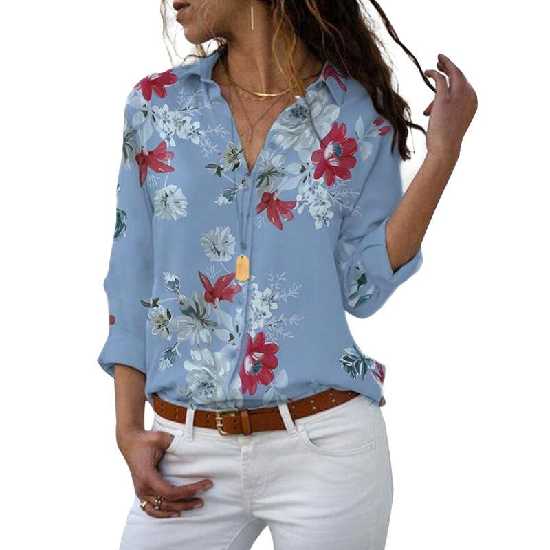 Variant image for Dam Chiffongblus Elegant Polyester för Vardags och Fest-9