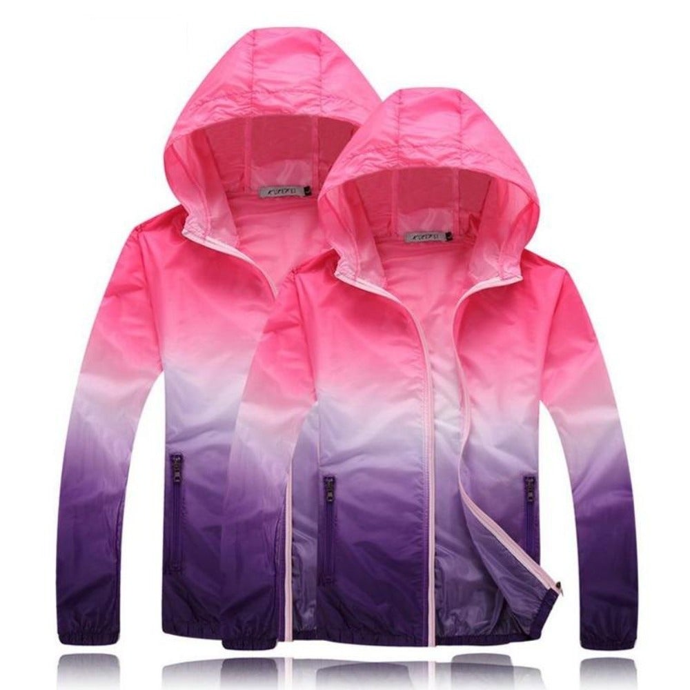 Dam Vindbrytare Trendig Polyester-5