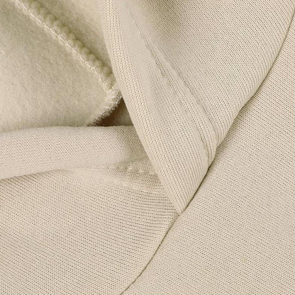 Lång Hoodie Dam Oversized Fleece i Mjuk Bomull – Trendig och Bekväm Luvtröja med Stora Fickor 6