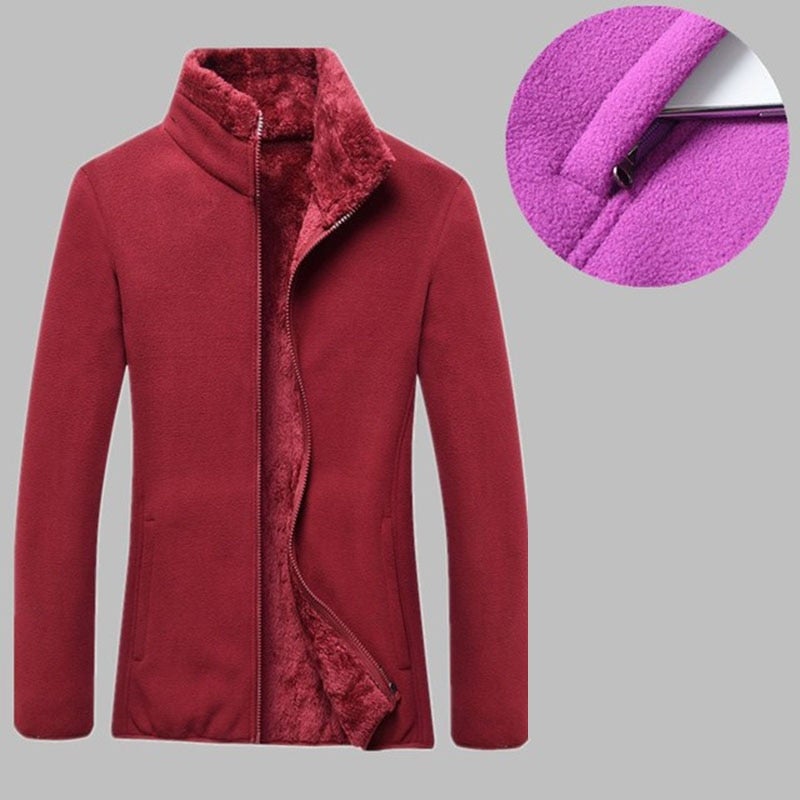 Variant image for Dam Fleecejacka Mysig Teddy Fleece Design för Värme och Komfort-11