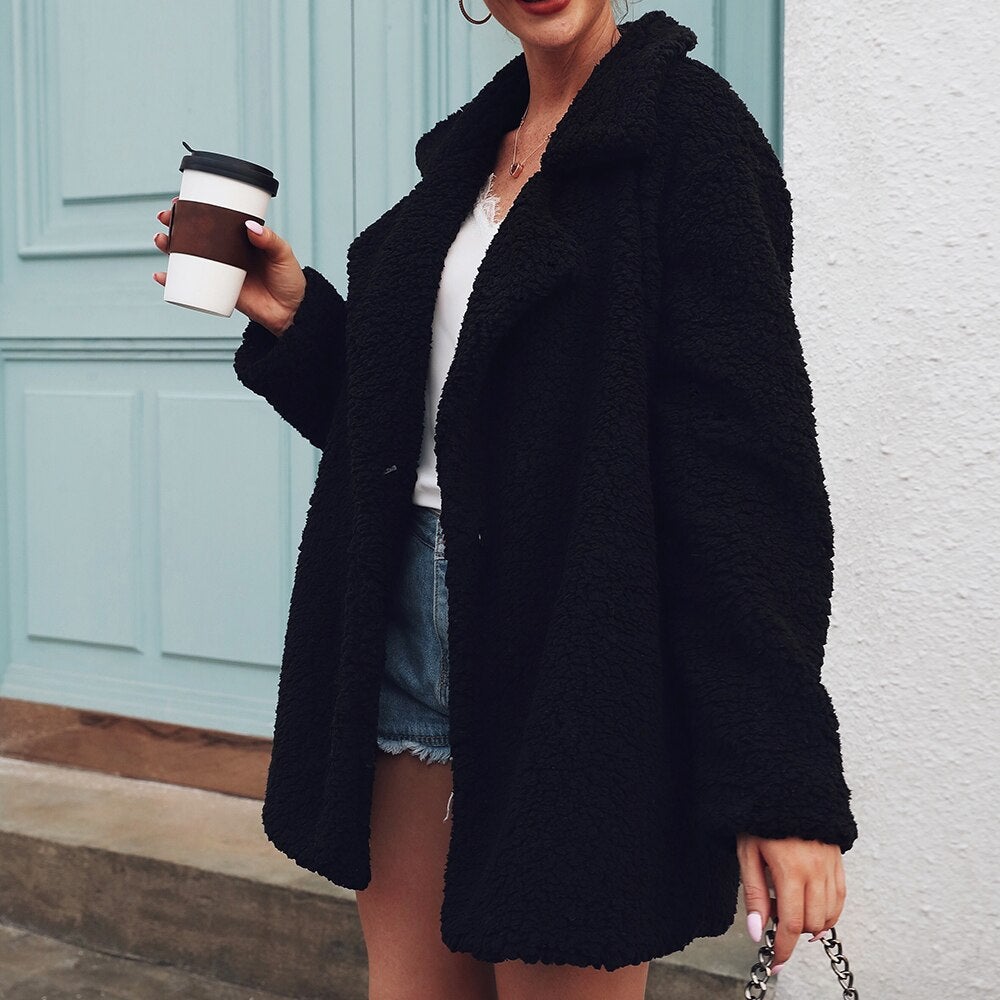 Dam Rakt Snitt Ullrock Bomull Polyester-3