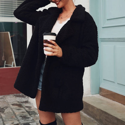 Dam Rakt Snitt Ullrock Bomull Polyester-4