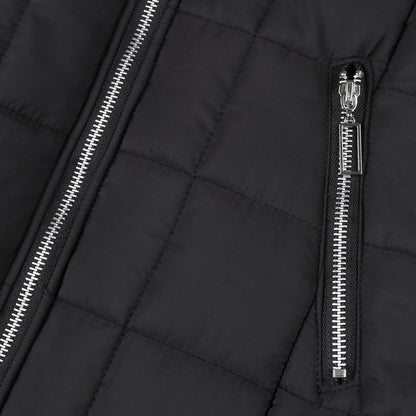 Dam Kappa Sportig Med 2-Vägs Blixtlås i Bomull och Polyester-5